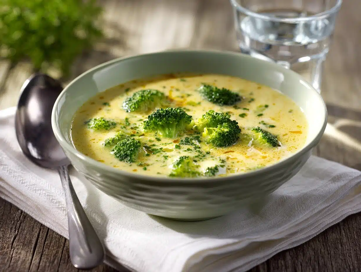 Brokkoli-Cheddar-Suppe: Cremig & Schnell zubereitet