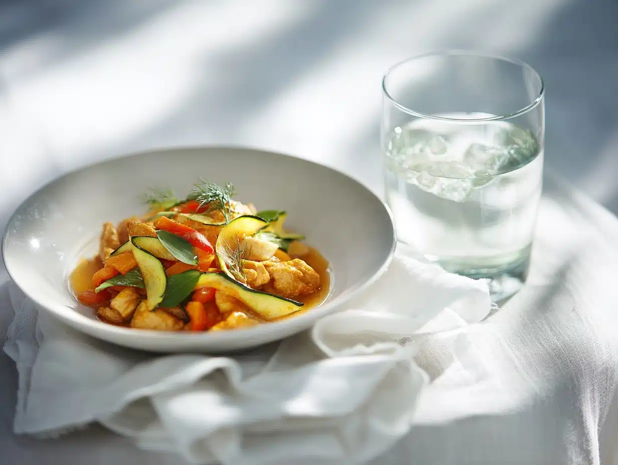 Cremiges Paprika-Zucchini-Hähnchen – Schnelles Genussrezept!